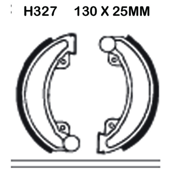 EBC EBC Brake Shoes H327